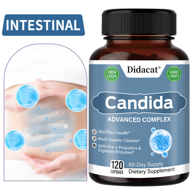 Candida Advanced Complex With Digestive Enzymes – Supports Healthy Gut Flora