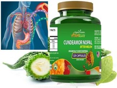 Cundeamor Nopal Bitter Melon 120 Caps Vitamisan | Anamu Graviola Detox Support