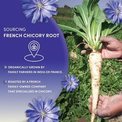 Chicory Root Roasted Granules, 1 Pound, Chicory Coffee (Inulin, Prebiotic Dietar