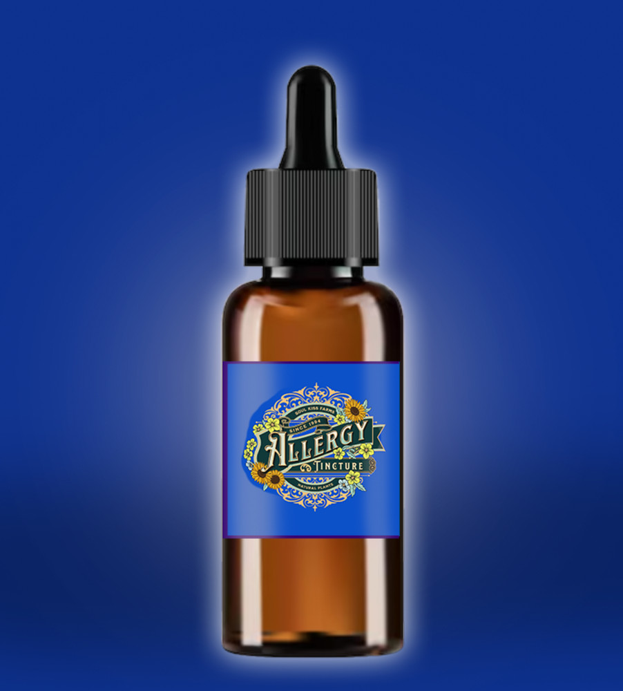 Allergy Relief Natural Easy Safe Potent Allergy Relief Drops Herbal Tincture USA
