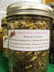 MENOPAUSE AND AFTER SUPPORT HERBAL TEA 1 MEASURING CUP YE OLDE GARDEN OF EDEN