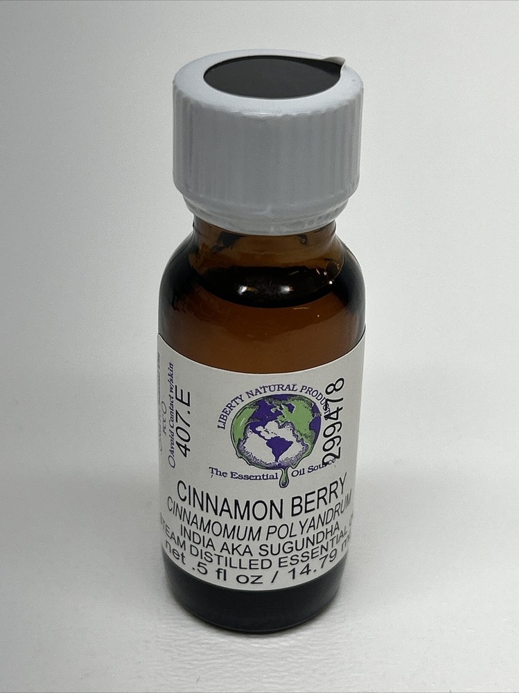 Cinnamon Berry, Essential Oil Source, .5 Fl Oz, New Sealed