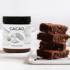 Ethically Sourced Organic Cacao Powder, 2.6 oz Resealable Bag for Cooking Needs