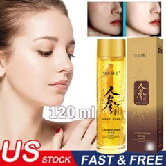 Peptide Anti-Wrinkle Ginseng Serum,Ginseng Essence 120ml Water Anti-Ageing US