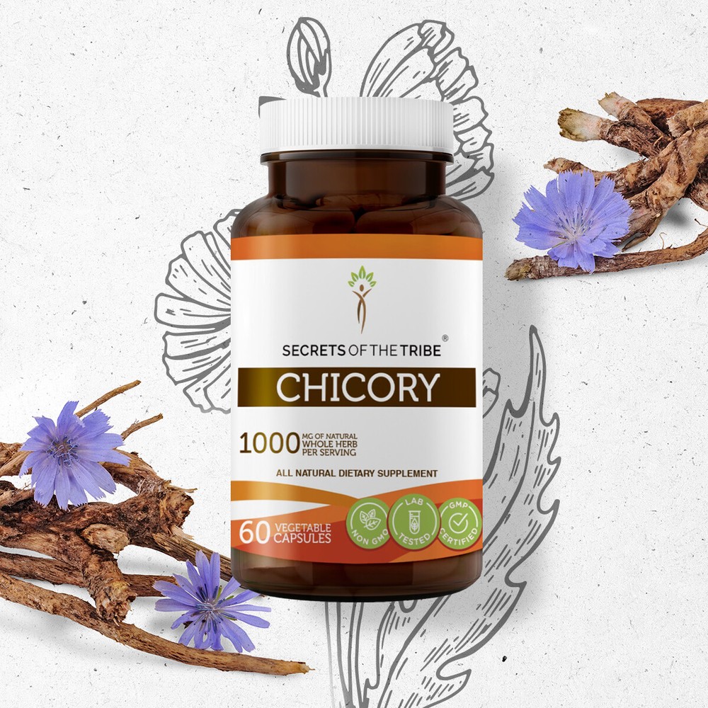 Secrets Of The Tribe Chicory Capsules, 500 mg
