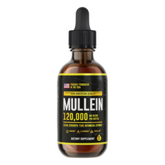 Mullein Lung Cleanse Drops – 2oz Herbal Extract | Immune & Respiratory Support
