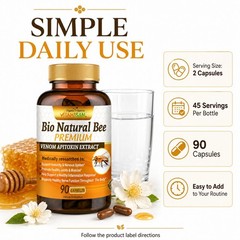 Premium 2 Bee BIO inflamatory Arthritis support abeeme therapy Venom bee