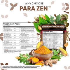 Clean Nutra Wormwood Black Walnut Pumpkin Seed Clove Oil Celery Garlic Grape Pap
