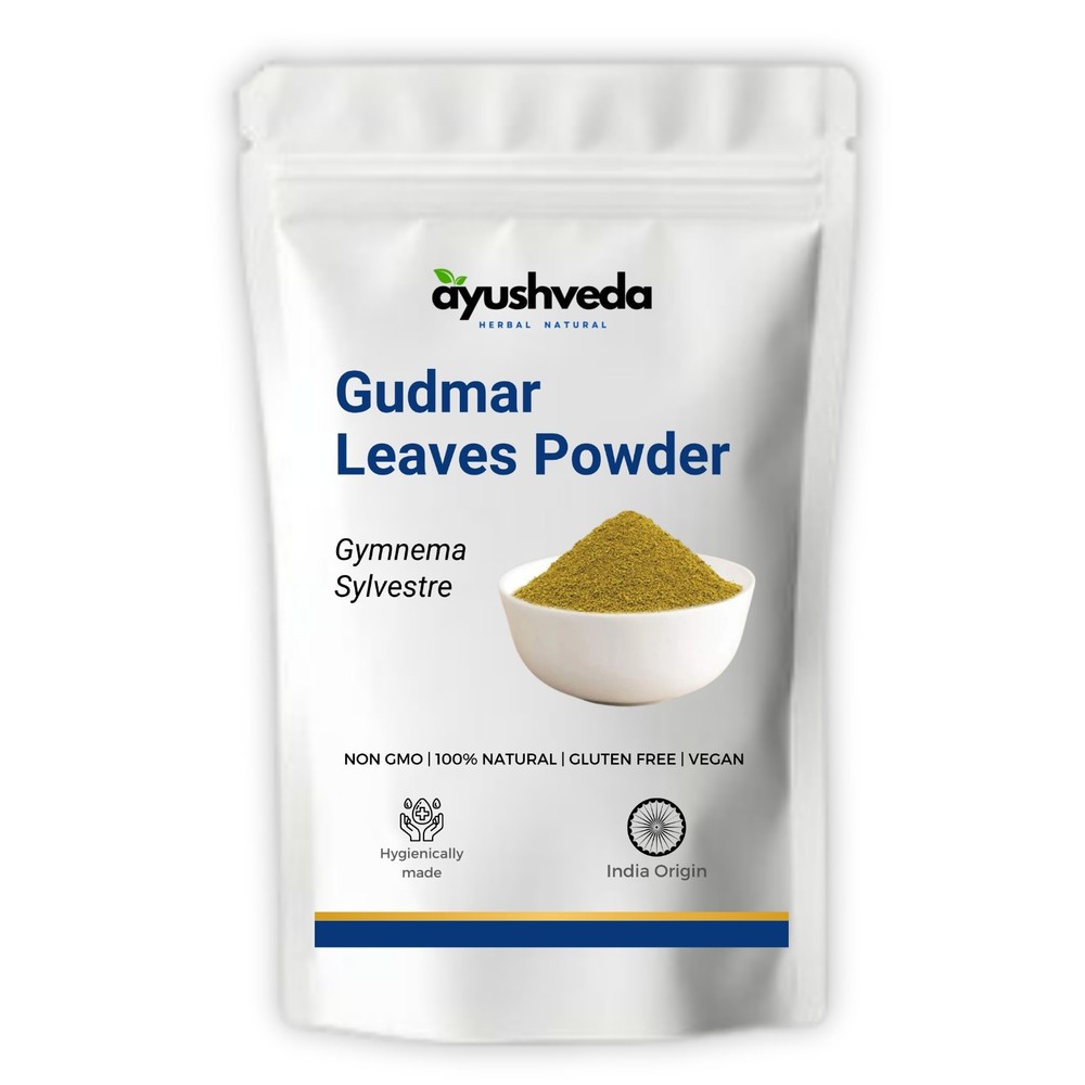 Gudmar Leaves Powder 100g (3.5oz) | Gymnema Sylvestre | Gurmar | 100% Natural