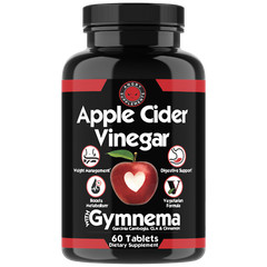 Angry Supplements Combo w/ Apple Cider Vinegar w. Gymnema and Turmeric, 4-Pack