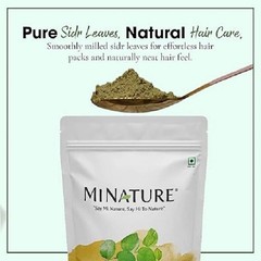 Sidr Powder by mi nature | 227g (8oz) (0.5 lb) | Sidr leaves Powder for hair