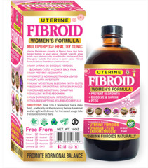 (3 Pack) Organic Uterine Fibroid Women’s Formula By Al-Riyan, 16 oz.
