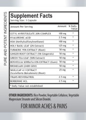 pain relief – PAIN RELIEF MEGA COMPLEX 610MG 1B- Holy basil