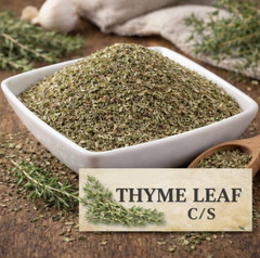 Thyme Leaf C/S Cut & Sifted Thymus vulgaris Dried Herb Tea Bulk USA Ship