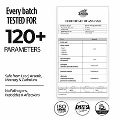 Zandu Shilajit 60*2 (120Caps) Ayurvedic Herbal Ayurvedic Sexual Wellness