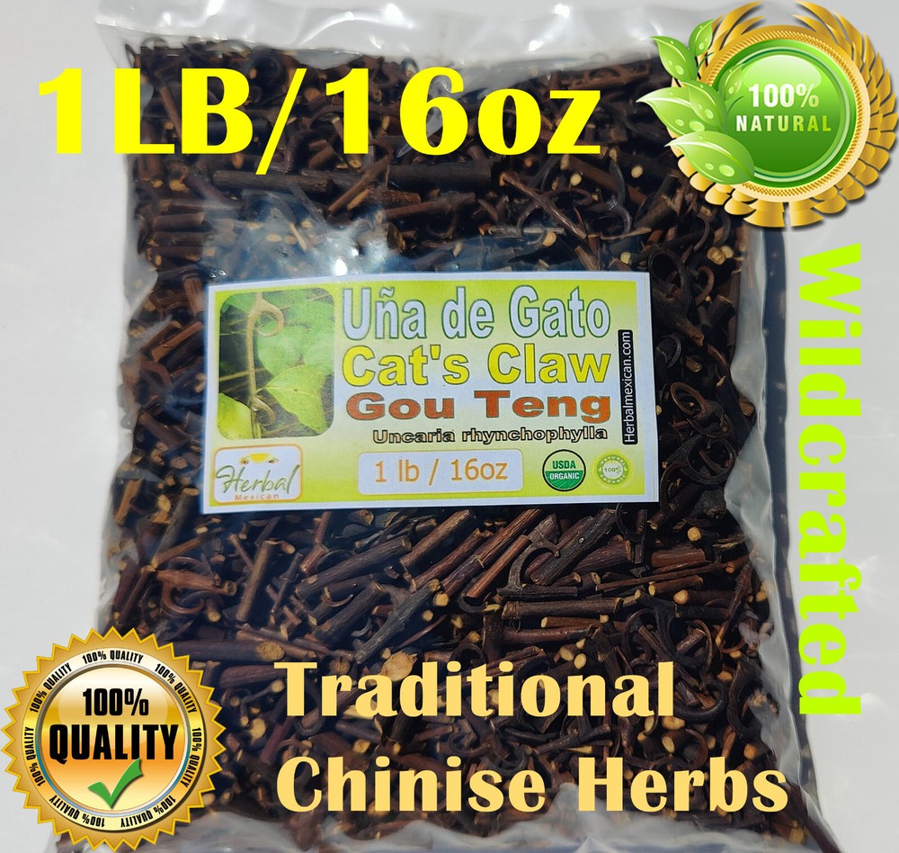 1LB gou teng, gou-teng, cat’s claw, cats claw, chinise cat’s claw, una de gato