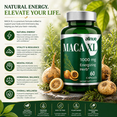 MacaXl Capsules Original Pill super maca Shape Buttocks Bigger Butt Booty Shaper