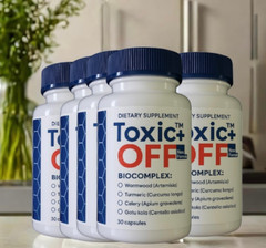 Toxic Off Body Vegan Detox Wormwood, Tumeric, Celery, Gotu Kola, 150 Capsules