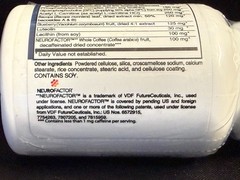 60ct Advanced Bionutritionals Advanced Memory Formula Neurofactor Ginkgo Biloba