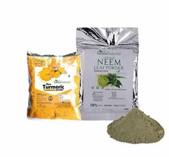 Neem leaf Powder(100 gm) and Turmeric powder (100 gm)