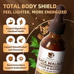 Wormwood Black Walnut Clove Wormwood Herb Extract Combination Liquid Drop