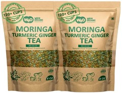 Moringa Turmeric Ginger Tea – 8 oz – Caffeine-Free Blend – Immunity & Digestion