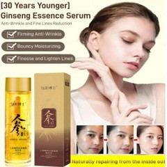 Peptide Anti-Wrinkle Ginseng Serum,Ginseng Essence 120ml Water Anti-Ageing US
