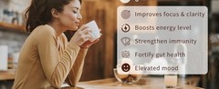 Mushroom Coffee, 6 Adaptogenic Mushrooms (Lion’s Mane, Cordyceps, Turkey Tail &