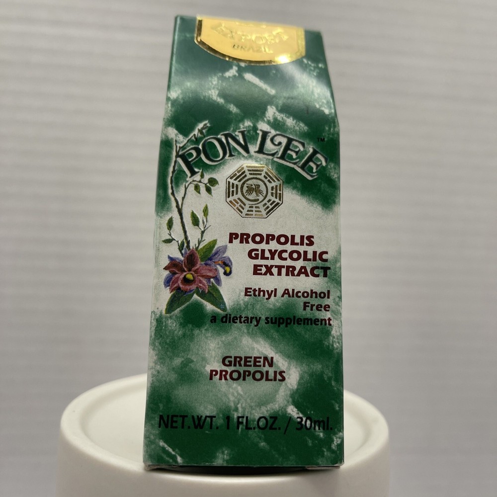 Pon Lee Brazil Propolis Glycolic Extract Alcohol Free 30 ml Best by 6/2024 (CG)