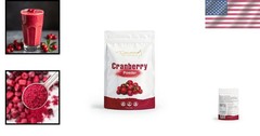 Versatile 12 Ounce Cranberry Fruit Powder – Enhances Drinks, Baking & Smoothies