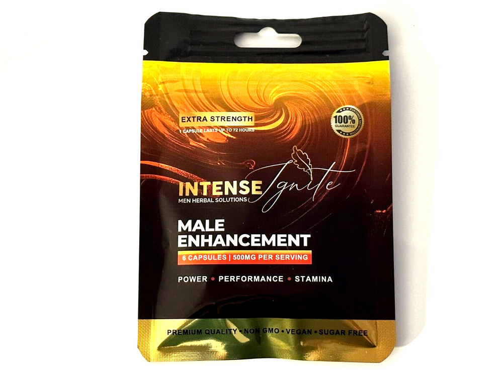 Intense’Ignite Fast Acting Male Performance Herbal Supplement -24 Pills