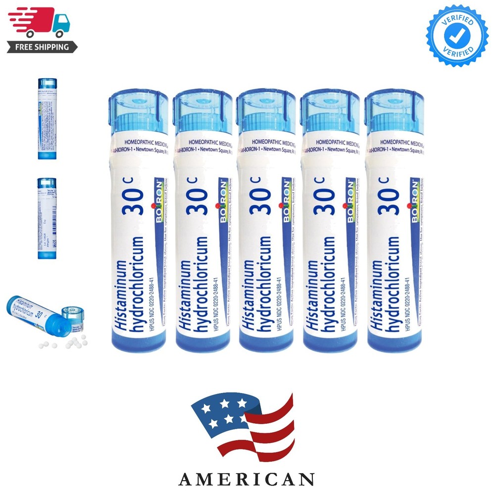 Histaminum Hydrochloricum 30C Homeopathic Medicine for Allergy Relief Pack of 5
