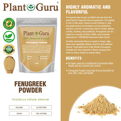 Fenugreek Seed Powder 1 lb. Non-GMO Trigonella Foenum Graecum Methi