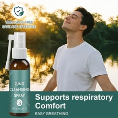 Lung Cleansing Spray, Calendula Leaf Extract Spray Herbal (2pcs)