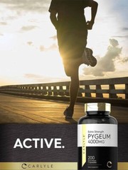 Pygeum Africanum Bark 4000 Mg High Potency Men’S Wellness Support, 200 Capsules