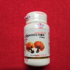 1 Bottle Gano Excel Ganoderma 90 Capsules Reishi Lingzhi Boosts Immune NEW!!