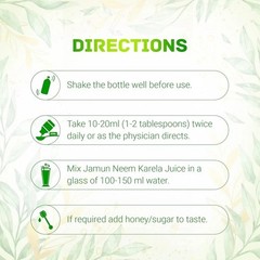 Dabur Jamun Neem Karela Juice – 1L | Promotes Healthy Glucose Levels j105