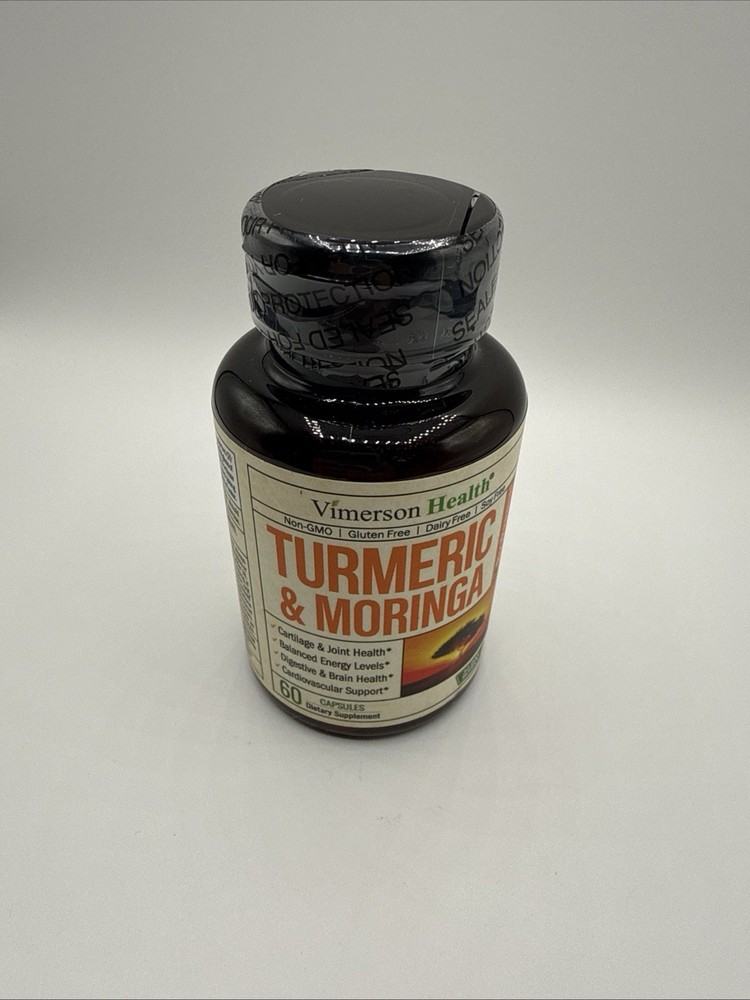 Vimerson Turmeric Curcumin Supplement – Joint Support & Digestive Health – 60ct.