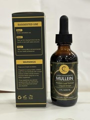 Mullein & Elderberry Liquid Tincture – Advanced Respiratory Support, 2 FL OZ