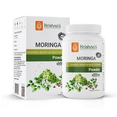 Krishna’s Herbal & Ayurveda Pure Moringa Leaf Powder 100g Ayurvedic Wellness