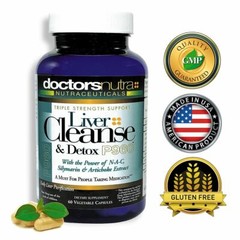 Liver Cleanse P-660 Natural Herbal Detox Supplement with N-A-C, Milk Thistle+