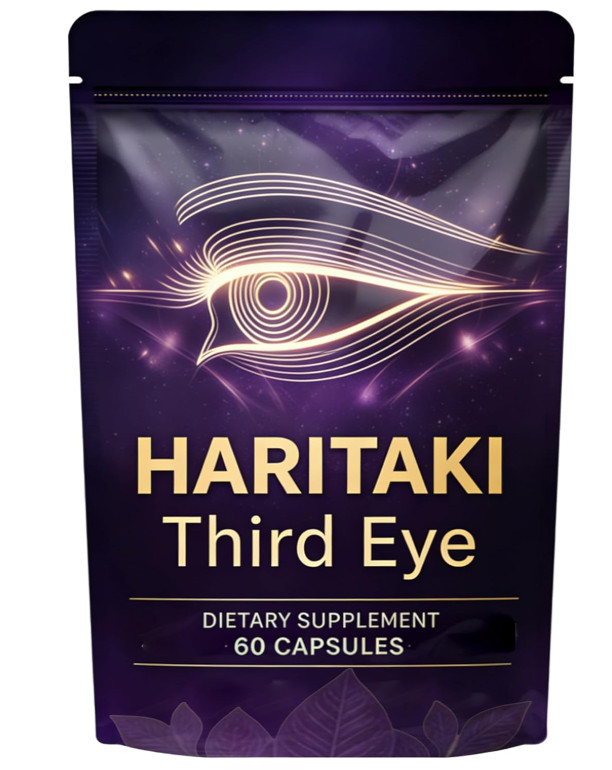 PEPTIQUES Third Eye Capsules Terminalia Chebula Vegan Non GMO 60 Caps
