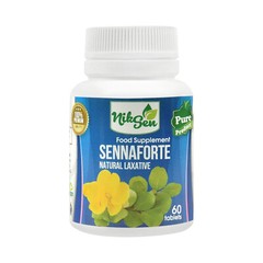 Niksen 120 Senna tablets – Leaf Extract per 15mg, laxative effect, weight lost