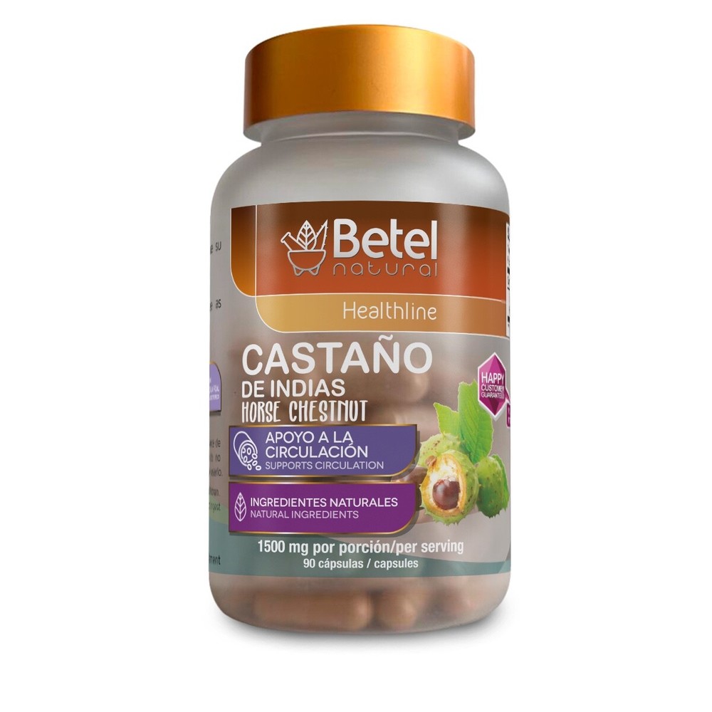 Premium Castano de Indias Para la Circulacion 1500 mg – Horse Chestnut 90 Caps