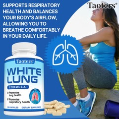 White Lung – Lung Cleanse & Detox.Support Lung & Respiratory Health