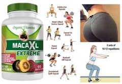 Organic Black Red Yellow MACA ROOT Powder Capsules For Men Women 60 EXTREME