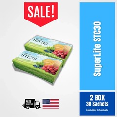 2 Boxes of Superlife STC30 Stemcell Activator Vitamins EXP 11/11/2026