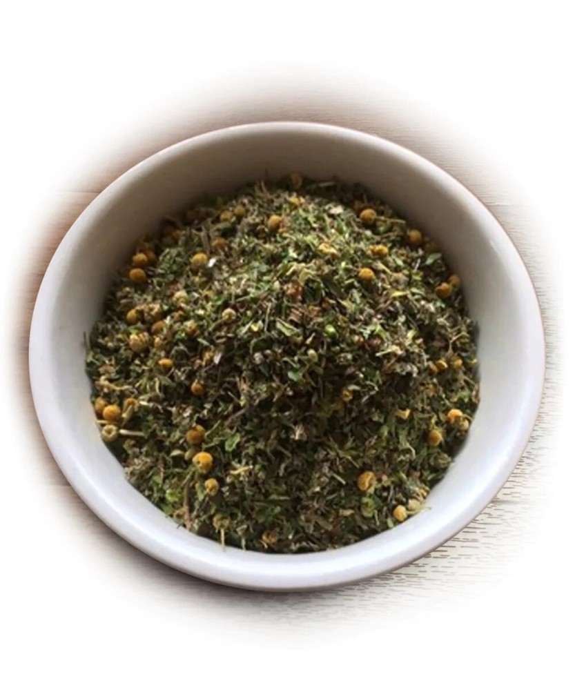 Organic Happy Camper Herbal Tea (Chamomile, Skullcap, Spearmint) Free USA Ship