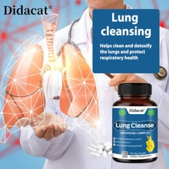 Lung Support Supplement, Lung Cleanse & Lung Detox Formula, Lung Health Support