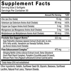 Force Factor Prostate Advanced Prostate Supplement, Saw Palmetto – US